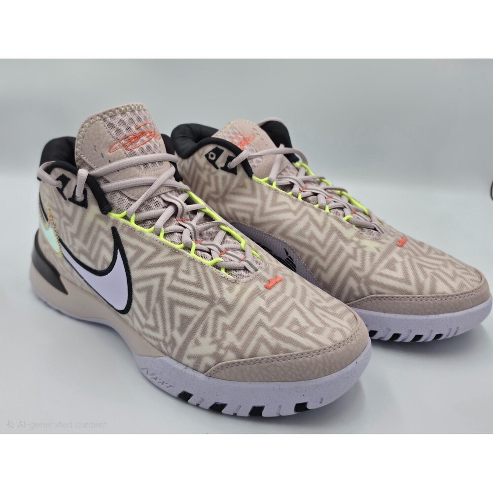 Nike LeBron NXXT Genisus Platinum Violet Basketball Shoes Men's 10 HF0712 005